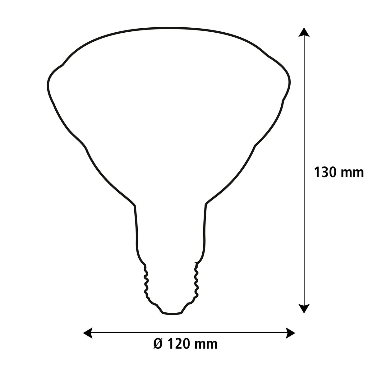 SEGULA LED PAR38 Reflektor Ambient Dimming – E27, 16 W, 2.000 K–3.000 K, dimmbar – Produktansicht 6