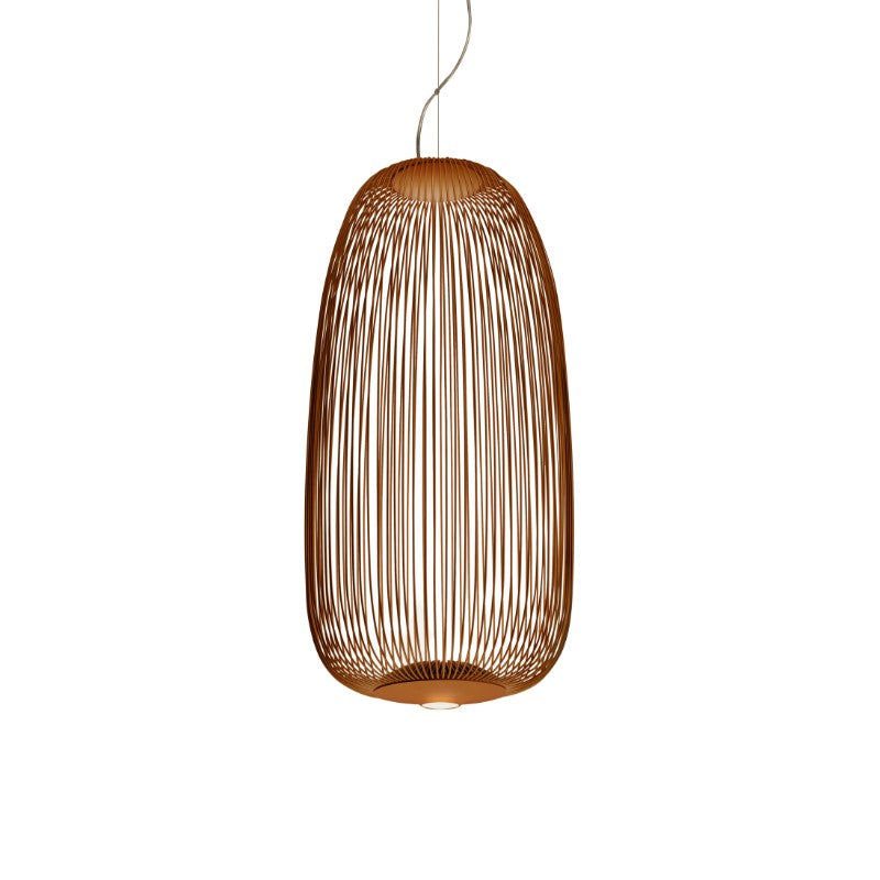 Foscarini Spokes 1 Pendelleuchte – Kupfer, Dimmer