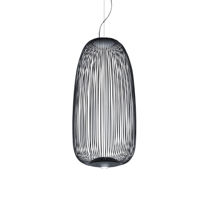 Foscarini Spokes 1 Pendelleuchte – Graphit, Dimmer