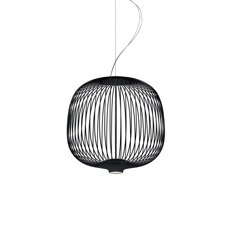 Foscarini Spokes 2 Pendelleuchte – Piccola, Schwarz, Dimmer