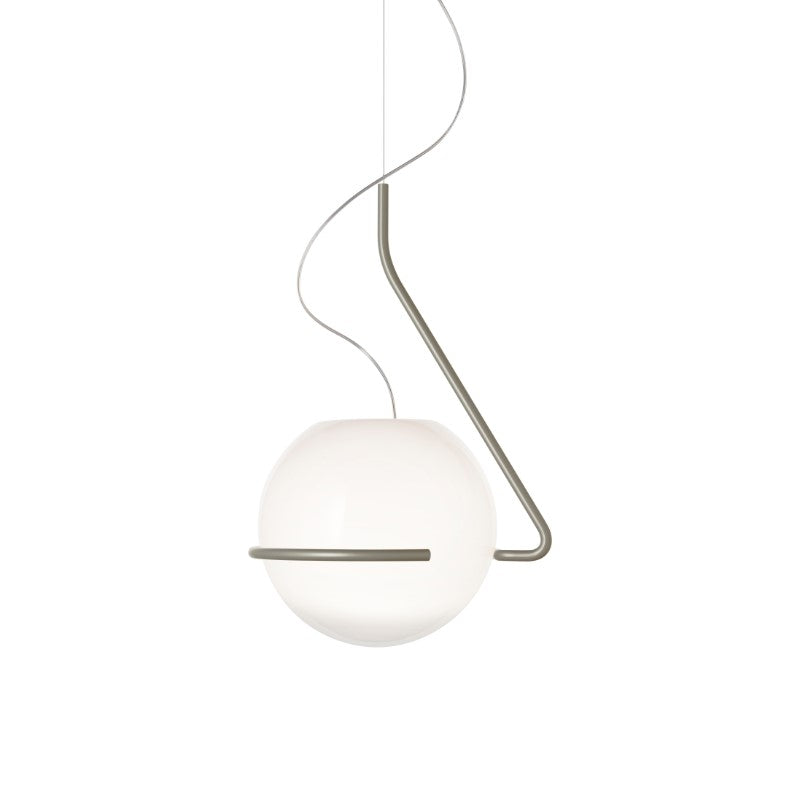 Foscarini Tonda Pendelleuchte – Standard, Titan/Weiß