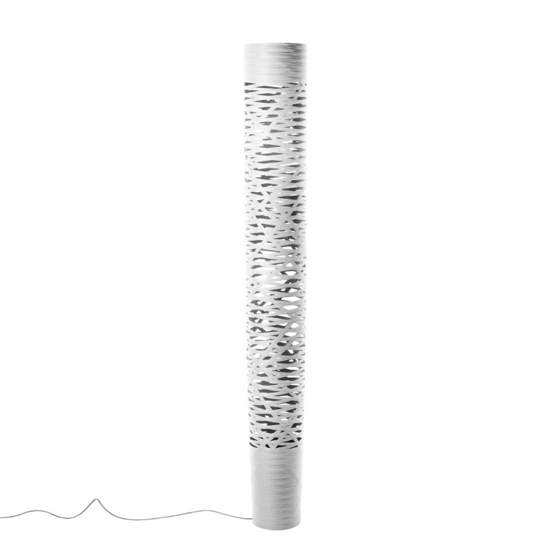 Foscarini Tress Stehleuchte – Grande, Weiß, Ein/Aus