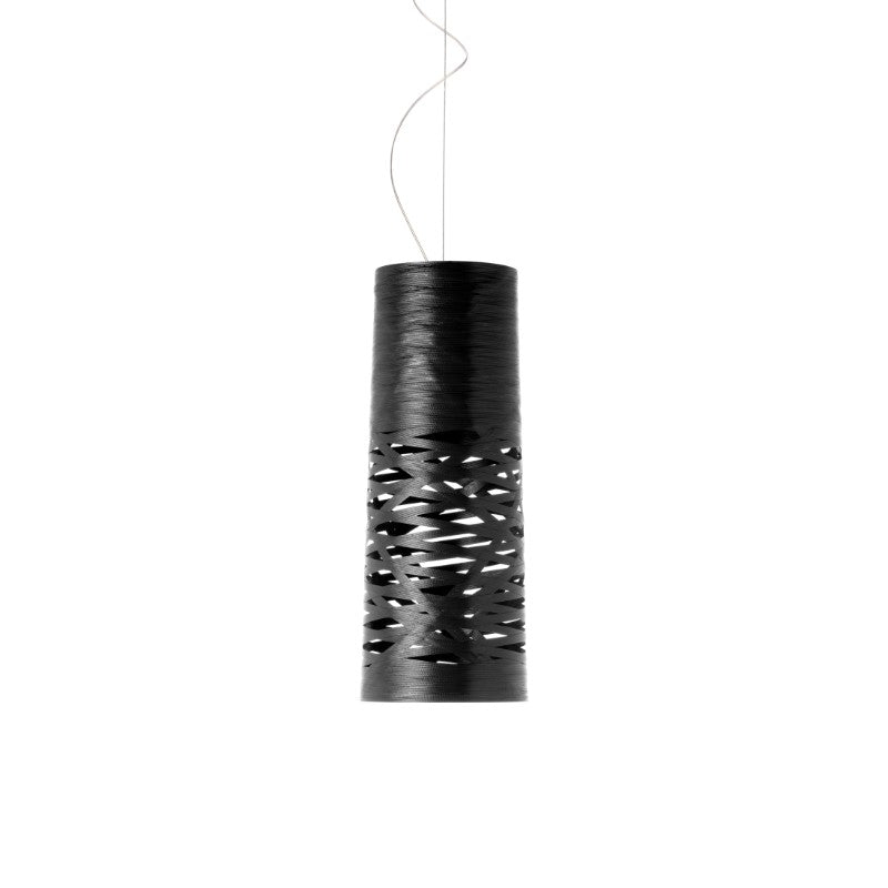 Foscarini Tress Pendelleuchte – Piccola, Schwarz, Standard