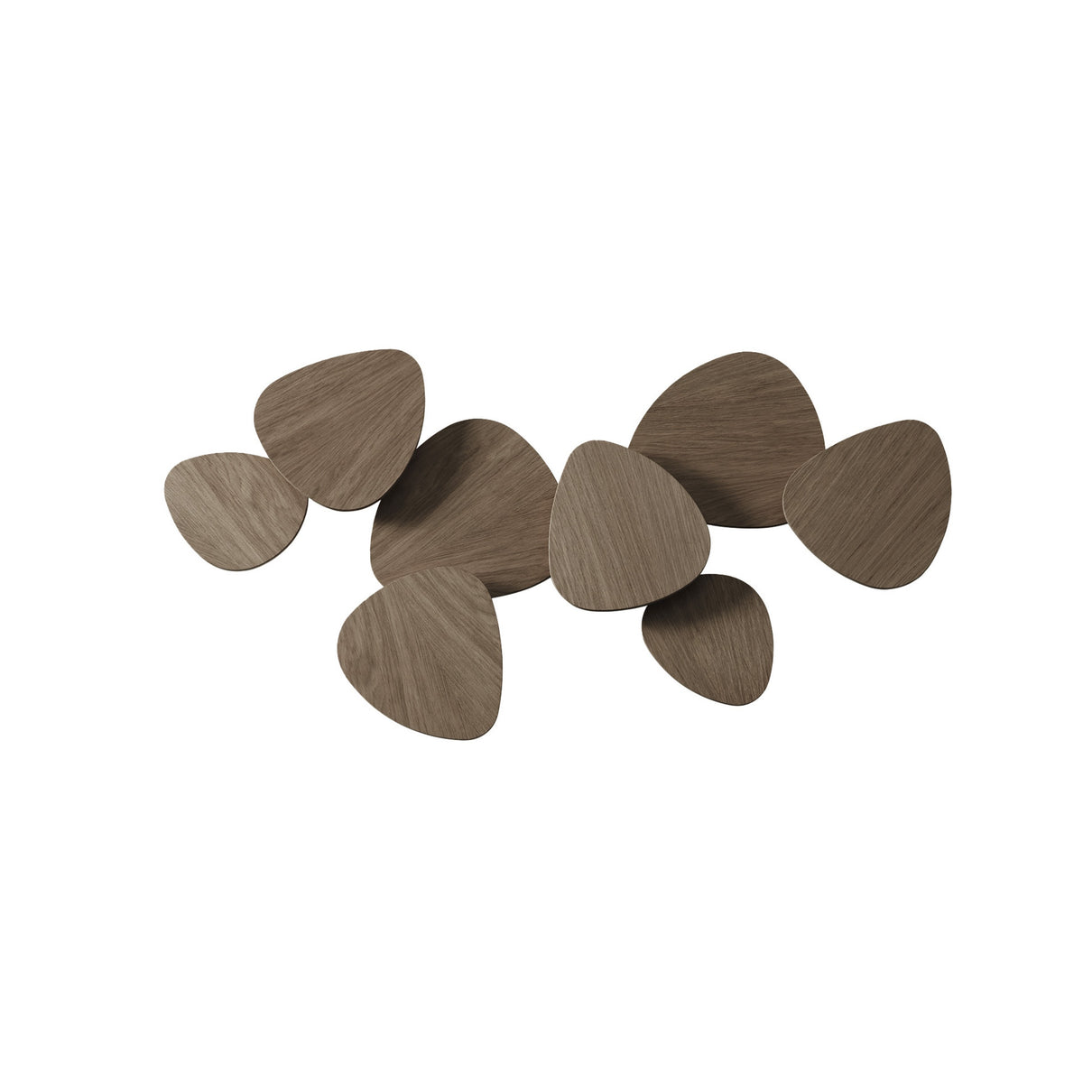 Bover Tria Set 8 Wandleuchte – Natur Eiche
