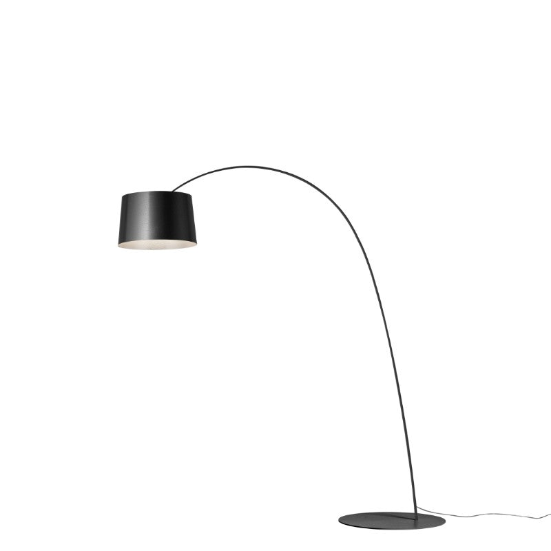 Foscarini Twiggy Stehleuchte – Graphit, Ein/Aus
