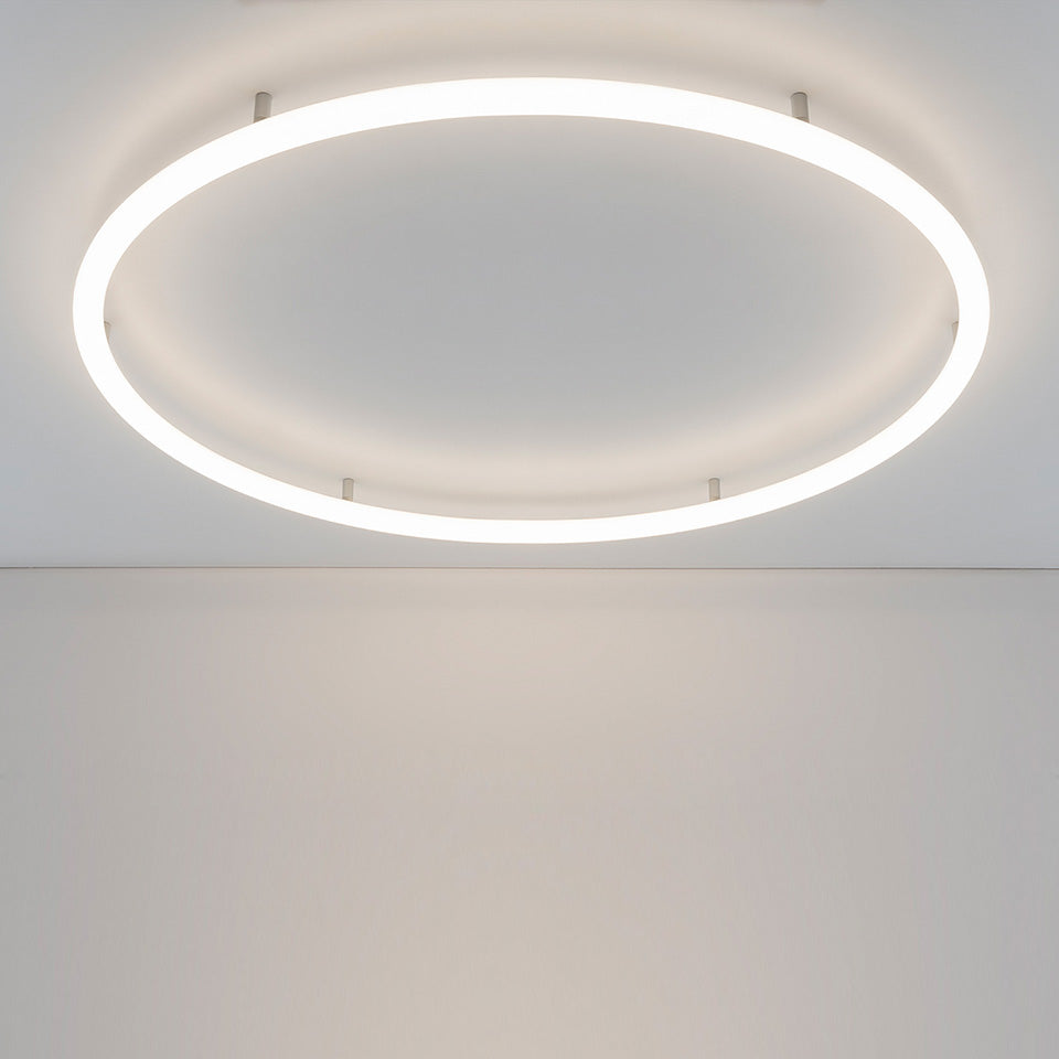 Artemide Alphabet of Light Circular Pendelleuchte – 90 Wand/Decke semi-recessed, Standard
