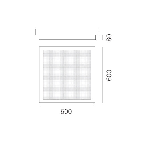 Artemide Altrove Wand-/Deckenleuchte – Ansicht 1