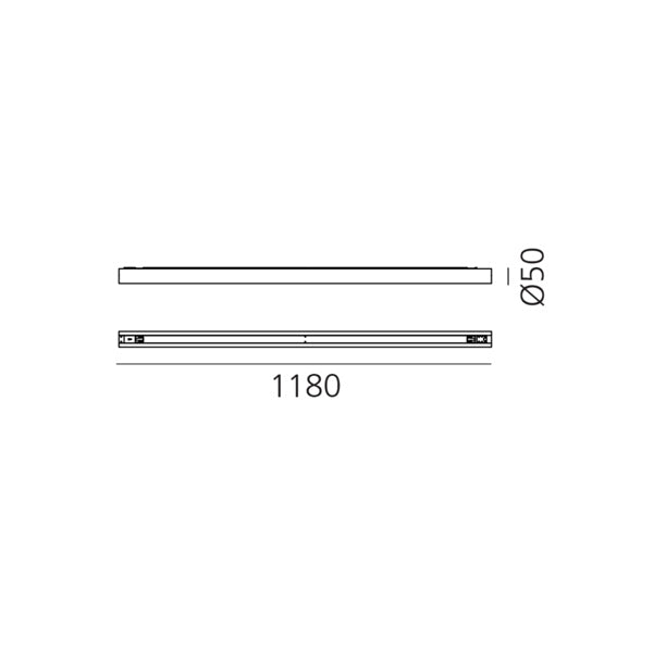 Artemide Alphabet of Light System (ohne Stromzufuhr) Pendelleuchte – Ansicht 6