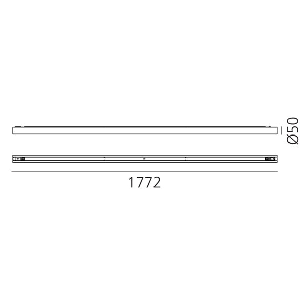 Artemide Alphabet of Light System (mit Stromzufuhr) Pendelleuchte – Ansicht 5