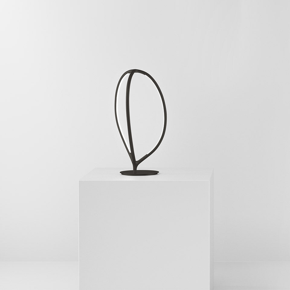 Artemide Arrival Deckenleuchte – Tisch, Schwarz matt