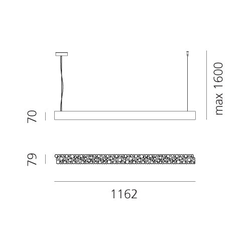 Artemide Calipso Linear System Deckenleuchte – Ansicht 4