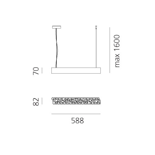 Artemide Calipso Linear System Deckenleuchte – Ansicht 2