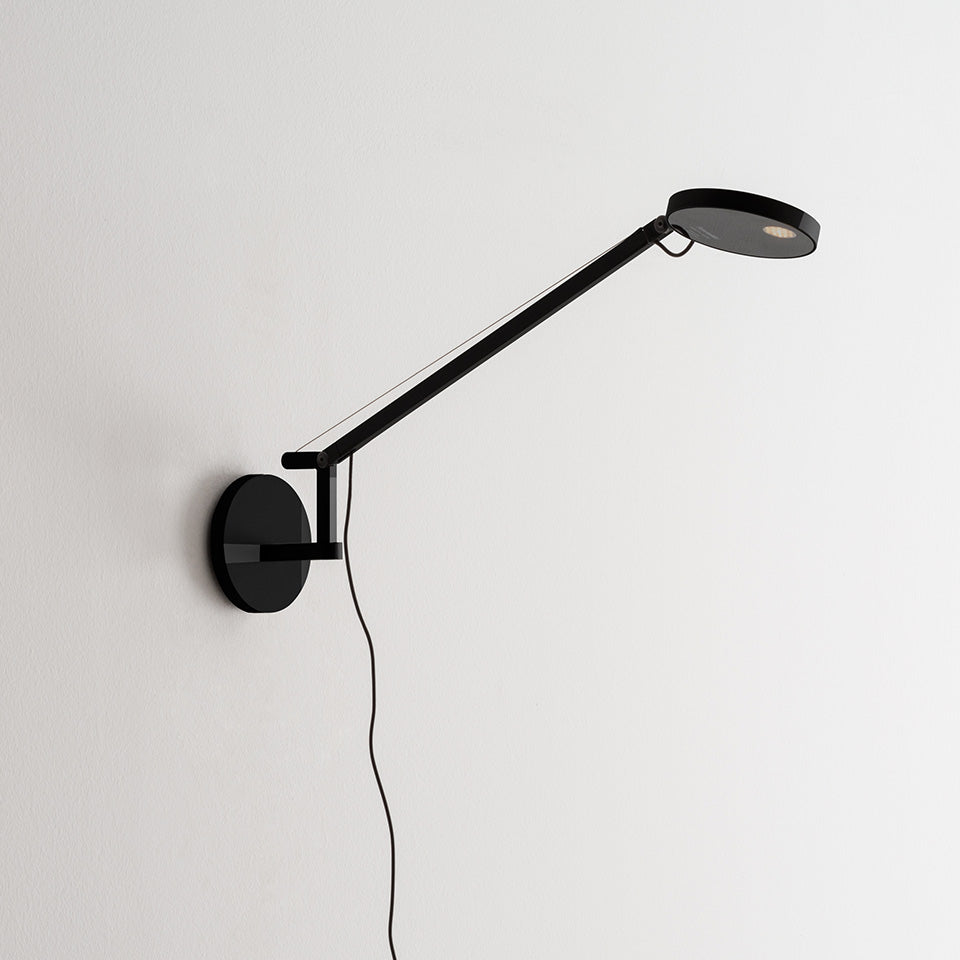 Artemide Demetra Micro Wandleuchte – Schwarz matt, 2700 K