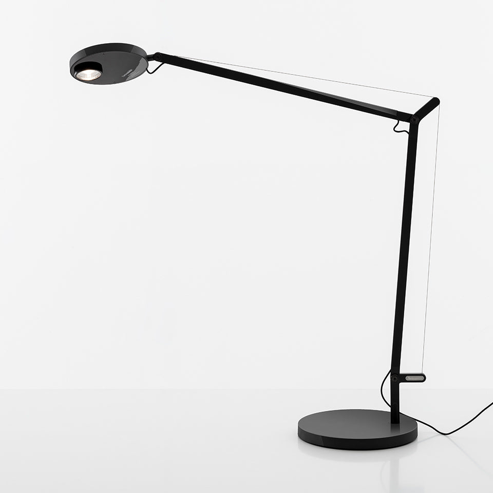 Artemide Demetra Professional Tischleuchte – Schwarz matt, Standard, Tischfuß