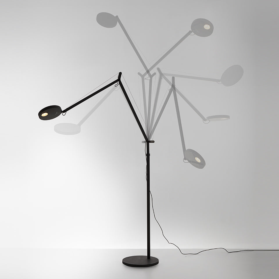 Artemide Demetra Leseleuchte – Anthrazitgrau, 2700 K, Standard