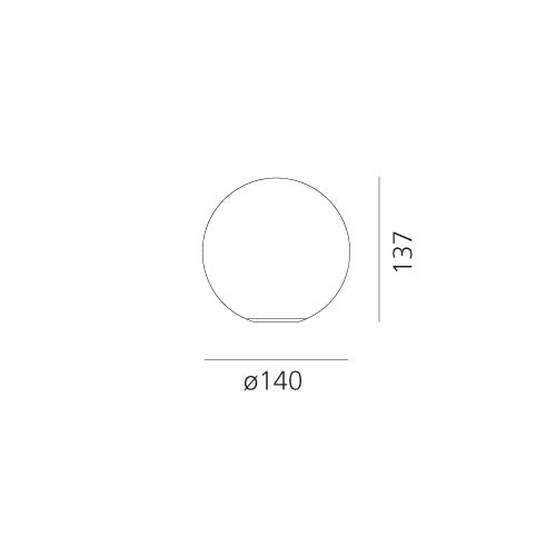 Artemide Dioscuri Tischleuchte – Ansicht 1