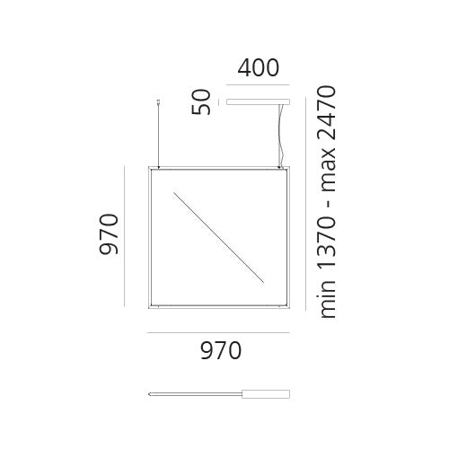 Artemide Discovery Dialogue Pendelleuchte – Ansicht 1