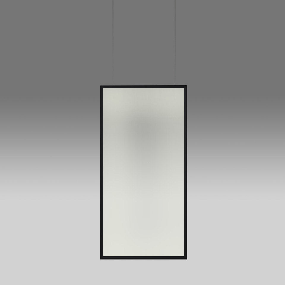 Artemide Discovery Space Pendelleuchte – rechteckig, Schwarz, Tunable White