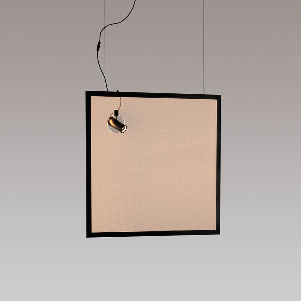 Artemide Discovery Spot Pendelleuchte – Space quadratisch