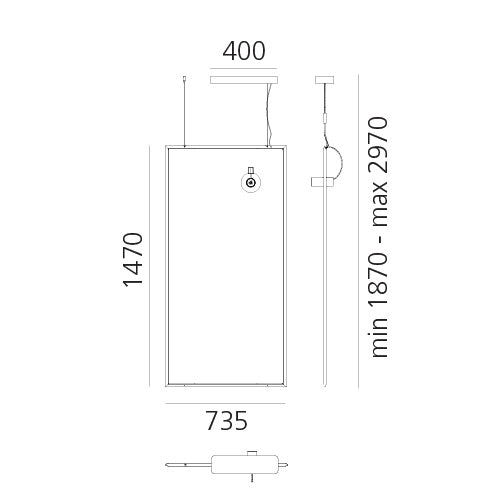 Artemide Discovery Spot Pendelleuchte – Ansicht 1