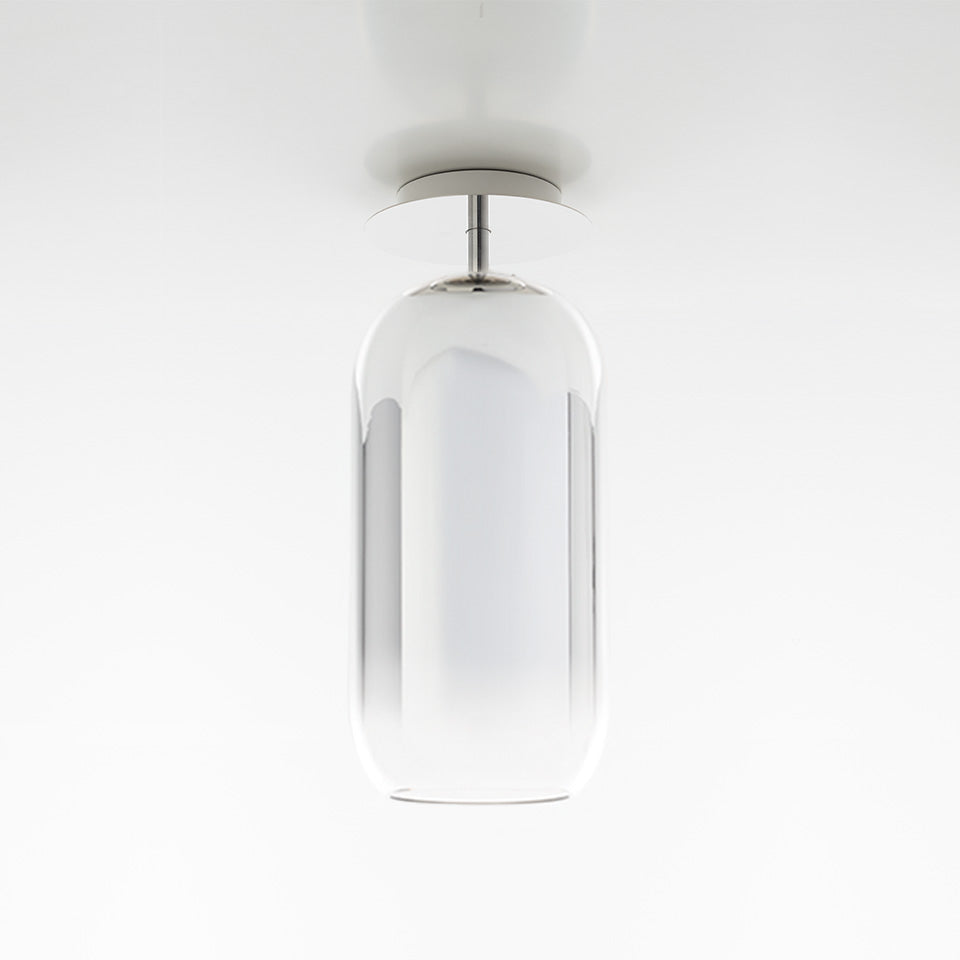 Artemide Gople Pendelleuchte – Decke, Silber, Standard