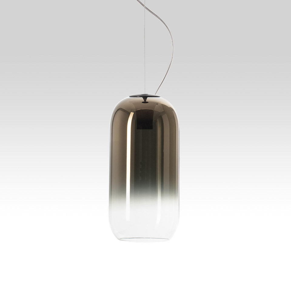 Artemide Gople Pendelleuchte – Standard, Schwarz, Bronze, Standard