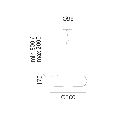 Artemide Itka Pendelleuchte – Ansicht 3