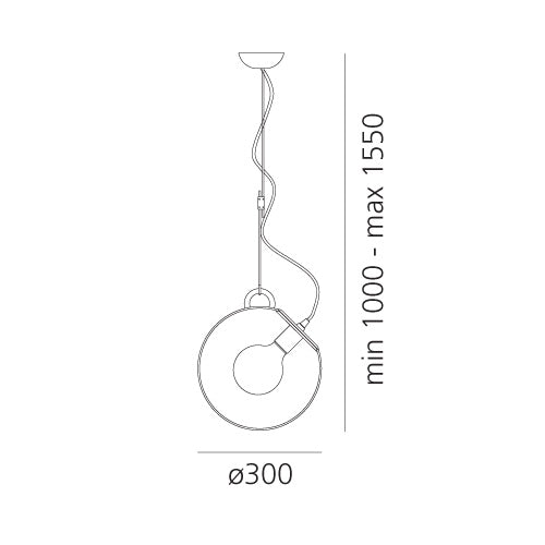 Artemide Miconos Deckenleuchte – Ansicht 3