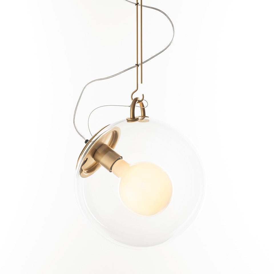 Artemide Miconos Deckenleuchte – Pendel, Messing satiniert