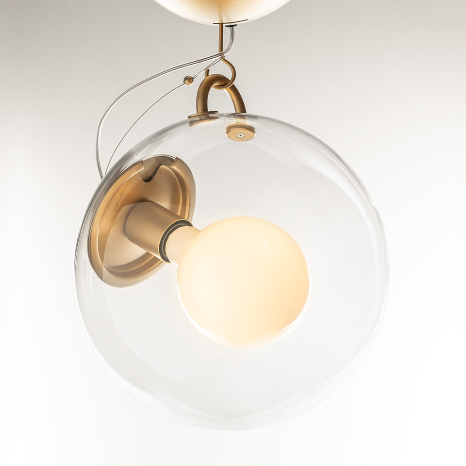Artemide Miconos Deckenleuchte – Standard, Messing satiniert