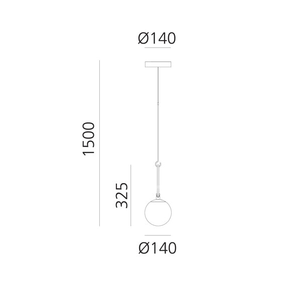 Artemide Nh Pendelleuchte – Ansicht 2