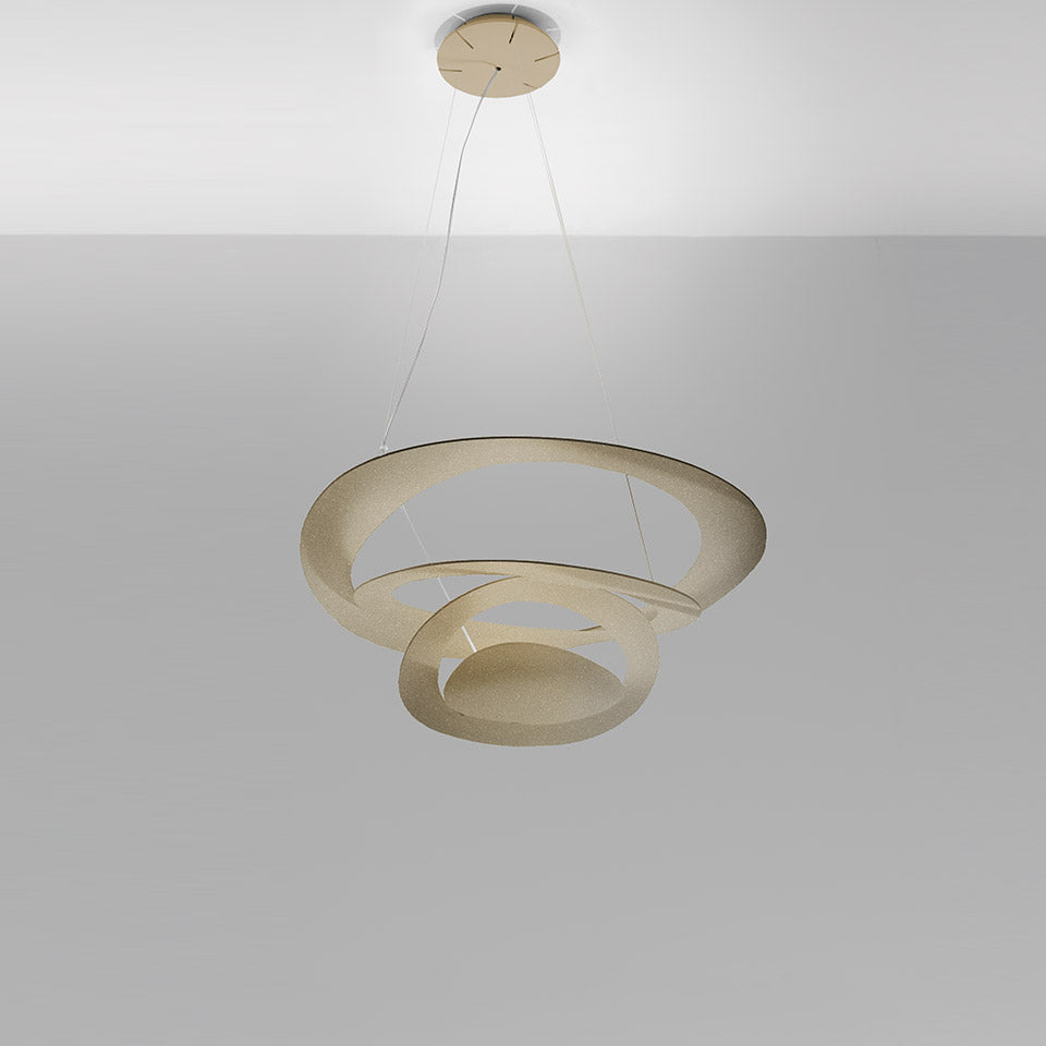 Artemide Pirce Pendelleuchte – Mini Pendel, Gold, 3000 K