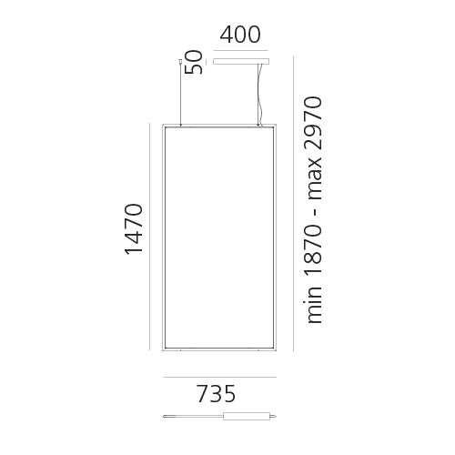 Artemide Discovery Space Pendelleuchte – Ansicht 2