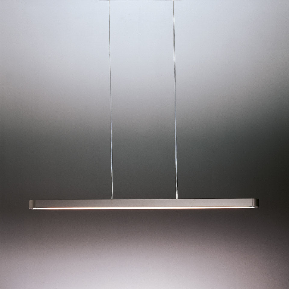 Artemide Talo Pendelleuchte – Pendel 90, Silbergrau