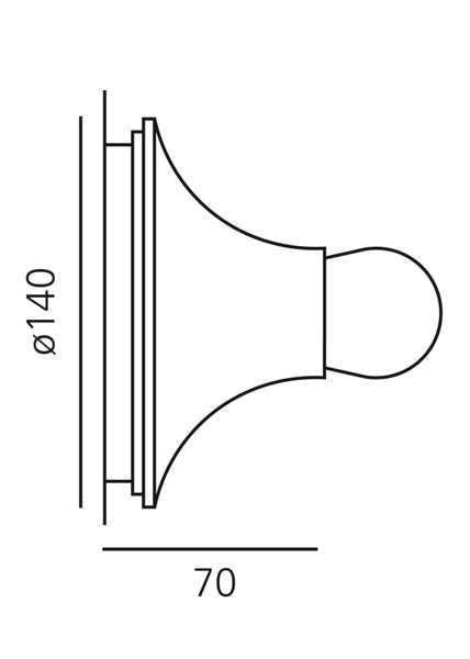 Artemide Teti Deckenleuchte – Klein-Blau