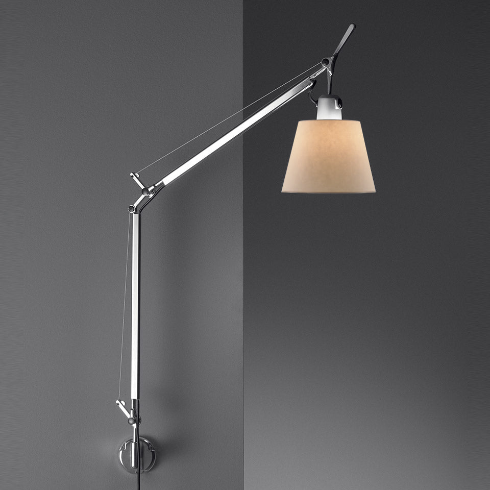 Artemide Tolomeo Basculante Wandleuchte – Pergament