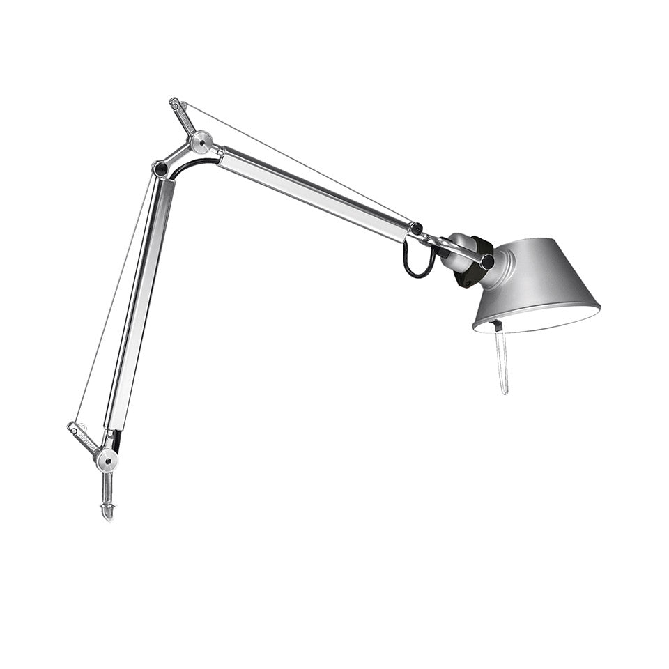 Artemide Tolomeo Micro Tischleuchte – Aluminium, für Leuchtmittel, Einbaustift