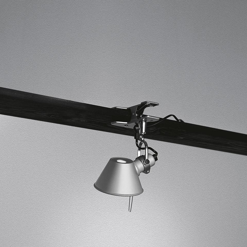 Artemide Tolomeo Pinza Wandleuchte – Micro, Aluminium, für Leuchtmittel