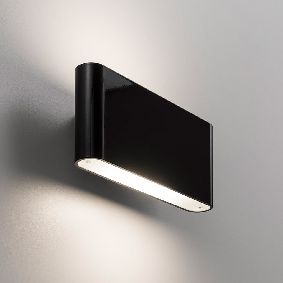 Artemide Two Flags Wandleuchte – Schwarz