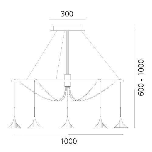 Artemide Unterlinden Pendelleuchte – Ansicht 2