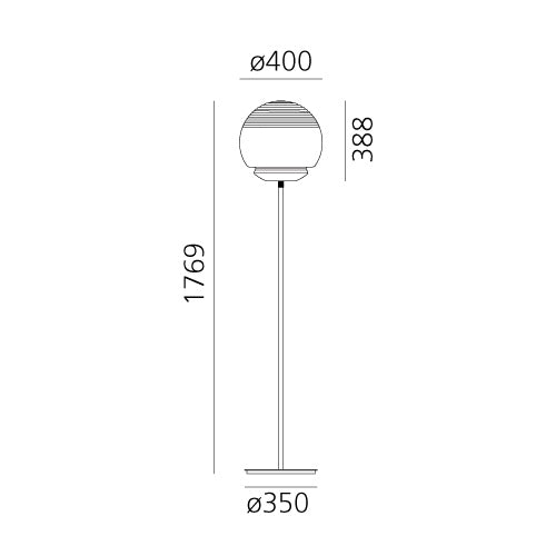 Artemide Vitruvio Stehleuchte – Ansicht 1